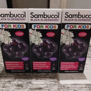Самбукол Чорна бузина підтримка імунної системи для дітей