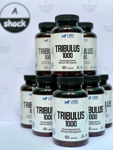 Трибулус Lions Nutrition Tribulus 1000 60caps 90% сапоніну