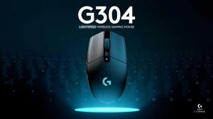 Бездротова ігрова Мишка LOGITECH G304 Чорна нова
