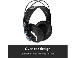 Навушники дротові стерео EMUSIC, версія HT, з Bluetooth 4.1, чорні