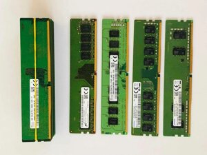 ОЗУ RAM DDR4 4, 8 gb Оперативна пам'ять 5 опт