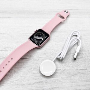 !! Smart watch GS7 mini розумний смарт годинник 41мм Колір Рожевий коп