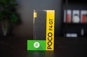 Новий NEW Xiaomi Poco F4 GT 12/256Gb Stealth Black Snapdragon 8 Gen 1