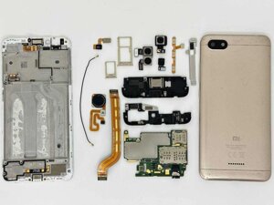 Розбирання телефона Xiaomi Redmi 6/6A шрот, запчастини, ремонт