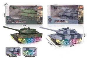 МЕГА музичний танк 688-6,32см, бачити, світло, іграшковий танк 688-6