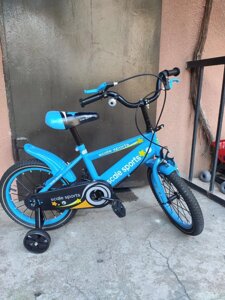 Дитячий двоколісний велосипед Scale Spots 16 дюймів Blue T13