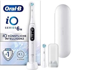 Електрична зубна щітка Oral-B iO Series 6 білий