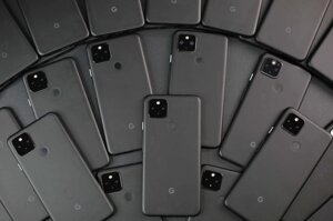 Google Pixel 4A 5G чорний смартфон