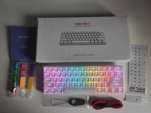 Нова Anne Pro 2. Бездротова механічна ігрова клавіатура з RGB