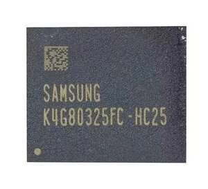 Відеопам'ять SAMSUNG K4G80325FC-HC25 (K4G80325FB-HC25)