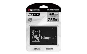 Накопичувач SSD 256GB Kingston KC600 2.5 SATAIII 3D TLC (SKC600/256G)