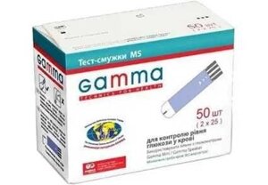 Тест-смужки GAMMA MS (Гамма МС), 50 шт.