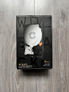 ‼ Жорсткий диск WD Black 6 TB ‼