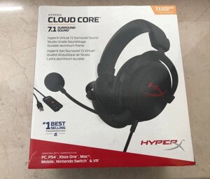 HyperX Cloud Core 7.1 нові ігрові навушники
