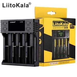 Зарядний пристрій LiitoKala Lii-S4 для 4x акумуляторів 18650 та ін.