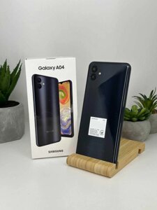 Телефон Samsung Galaxy A04 4/64 GB Black Купіті Смартфон Самсунг