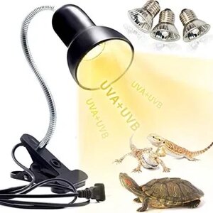 Теплова лампа для черепах Лампа для тераріуму для рептилій 25 Вт 50