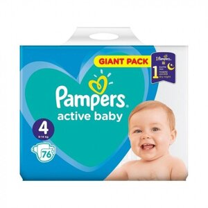 Pampers Active baby Підгузки Памперси Актив Бейбі