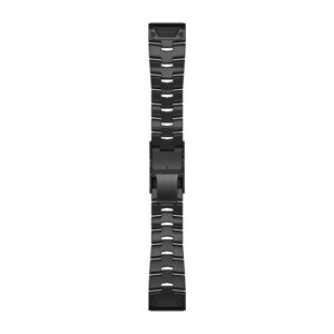 Ремінець Garmin Ремінець для Fenix 6 22 QuickFit Vented Titanium Bracelet with Carbon Gray DLC Coating bands (010-12