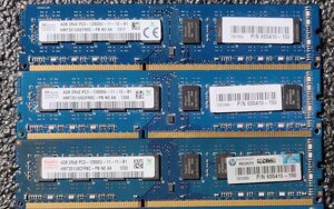 ОЗУ пам'ять DDR3 4Gb 1600МГц 1333МГц для ПК 10600U 12800U
