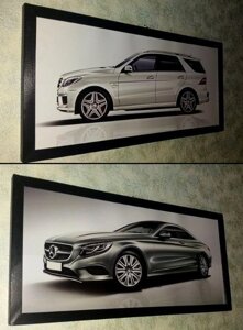 Картини Mercedes ML 63 AMG та S-Coupe подарунок чоловікові на День Народження