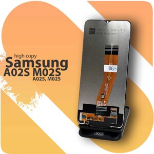 Дисплей для Samsung A025 M025 A02S M02S (2021) з чорним тачскріном