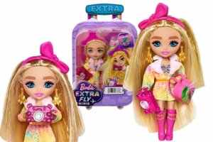 Лялька Барбі Екстра Мініс 13 см Barbie Extra Minis Travel Doll
