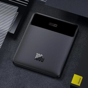 Powerbank (павербанк) Baseus Blade 20000 mAh100W Black Ноутбук заряджання