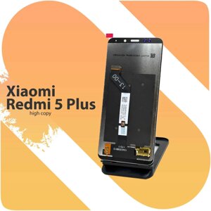 ⁇ Дисплей Xiaomi Redmi 5 Plus + Black Купиті Екран Рамка Модуль ОПТ