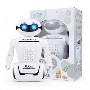 Іграшка Сейф скарбничка робот з кодовим замком Robot Piggy Bank