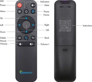 Air mouse аеро BPR1S Plus Air Android TV мишка pro Смарт ТБ