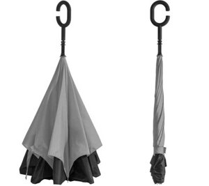 Складана парасолька з підвісною ручкою парасолькою, навпаки парасольки Q116 см, довжина — 88 см
