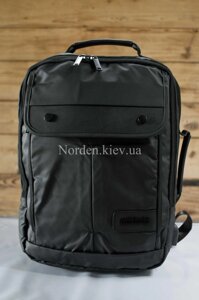 Компактний міський портфель-рюкзак Arctic Hunter B00325 із USB Чорний