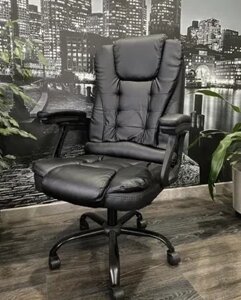 Офісні стільці Нове крісло комп'ютерне офіс ZANO COMFORT BLACK