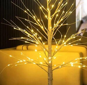 Новорічне світлодіодне декоративне дерево гірлянда Береза 1.5 м.