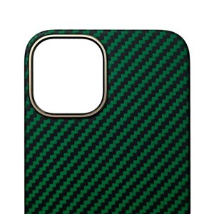 Карбоновий чохол iPhone 12 Pro (Malachite Green)