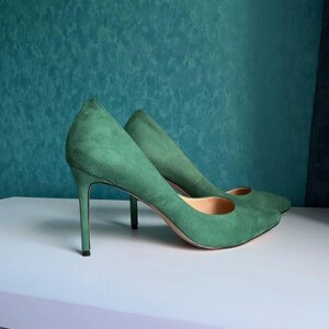 Туфлі жіночі зелені 45 розмір