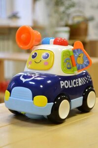 Розвивальна іграшка Hola Toys Поліцейська машина, музика, світло, звуки