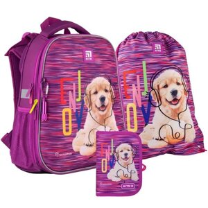 Шкільний набір рюкзак + пенал + сумка Kite Rachael Hale R21-531M