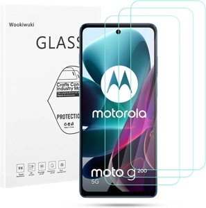Скло 3 шт. екрана для Motorola Moto G200 5G