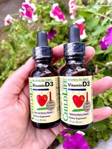 ChildlLife вітамін д3 30мл vitamin d d3 чайлдлайф iherb