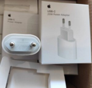 ОПТ! Заряджання Apple USB-C 20W MHJE3 для iPhone iPad iWatch AirPods Блок