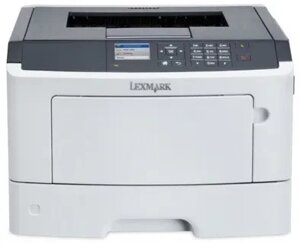 Монозерний принтер Lexmark M1145 з ледь відображається. Два печатки