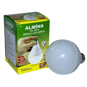 Лампочка з акумулятором Almina dl-2024 Опт Дроп
