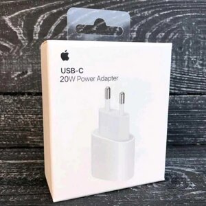 Блок заряджання USB Type-C Apple 18W Power Adapter (MU7V2ZM/A) Iphone 12