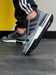 Чоловічі кросівки Adidas ZX500 RM D. Grey Black