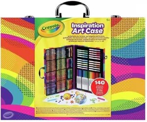 Великий набір Крайола 140 предметів. Crayola Inspiration Art Case