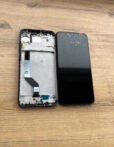 Дисплей для Xiaomi Redmi Note 7 LCD black/blue With Frame