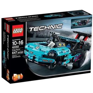 Конструктор LEGO TECHNIC Драгстер 42050, бу