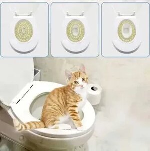 Набір для привчання кішок до унітазу Citi Kitty навчальний лоток туалет